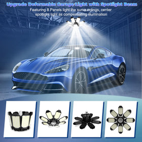 POLARPRA center spotlight boosts overhead illumination for precise tasks.