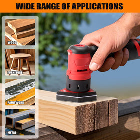POLIWELL M12 compatible triangle sanding sheets