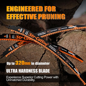POLIWELL friction-reducing blade speeds pruning with smoother cuts