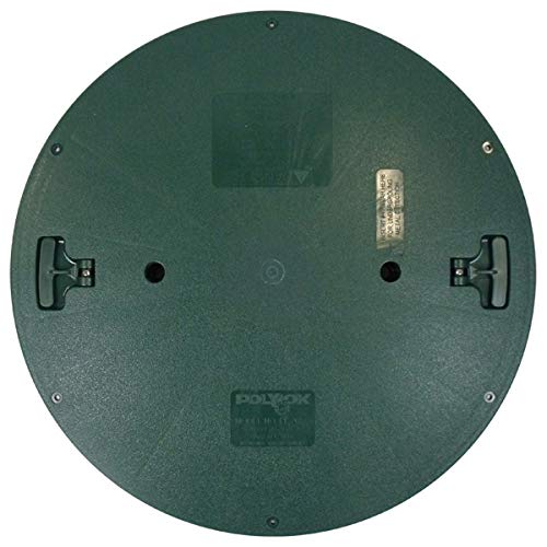 Polylok 20-inch septic cover with handles for easy access.
