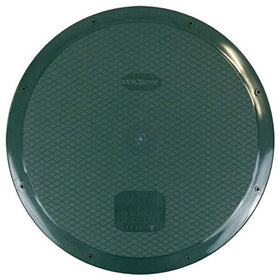 Polylok 24in flat cover fits corrugated pipe for weather-resistant protection.