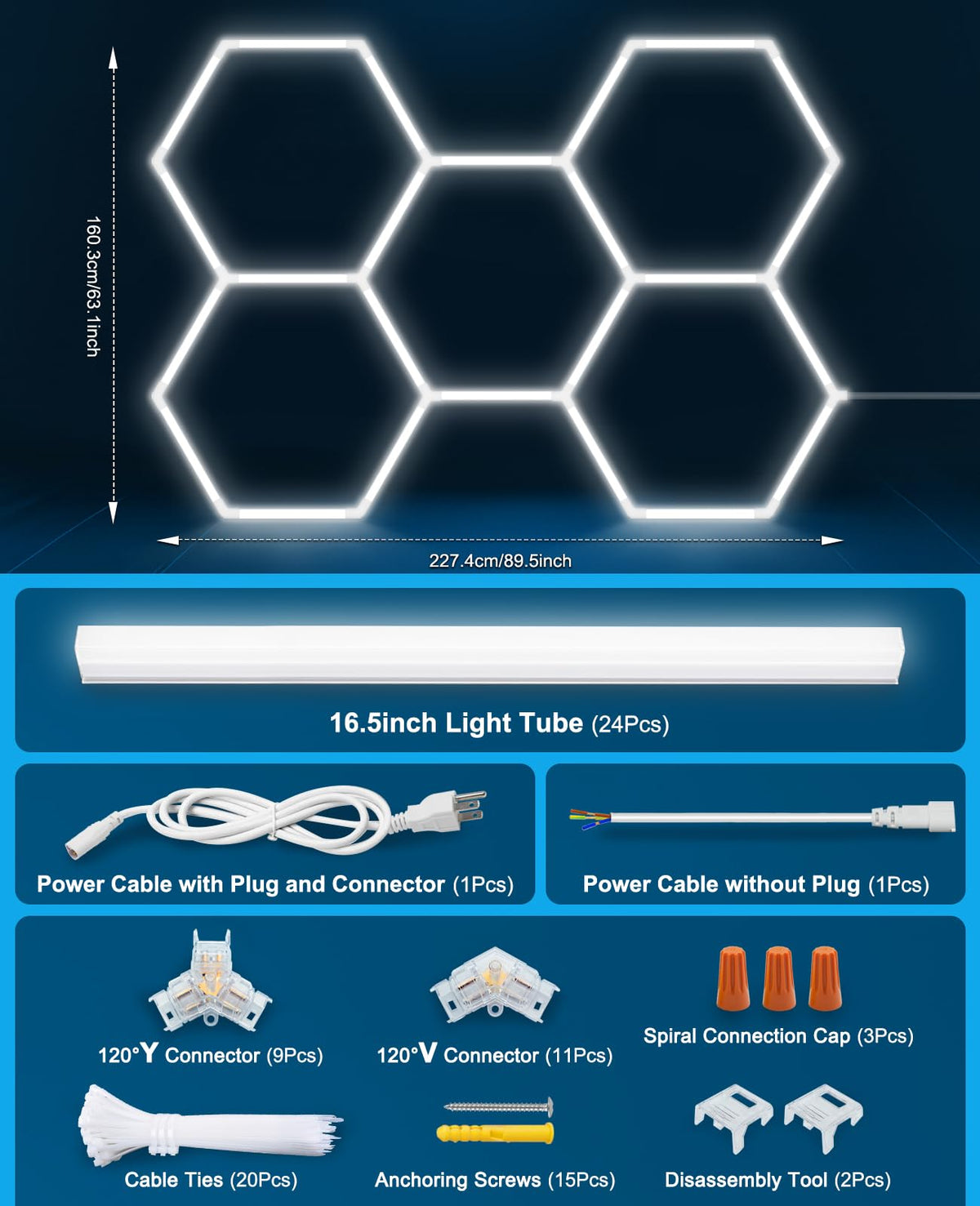 Pomelotree even illumination minimizes shadows for cars, gym, or showroom.