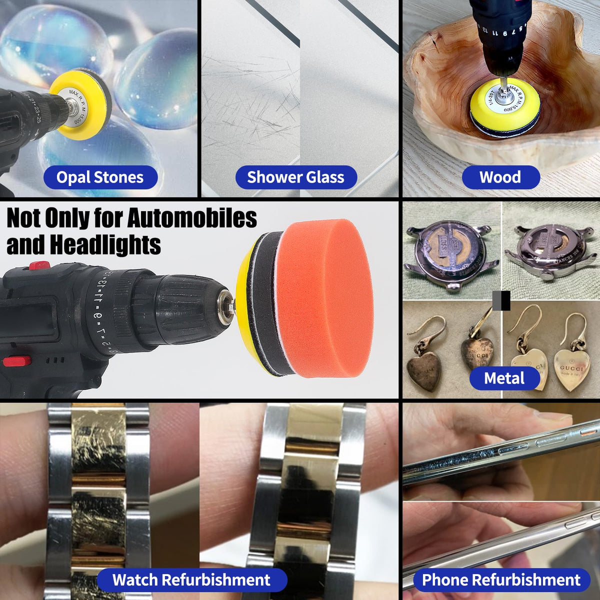 Pomsare headlight restoration-ready kit clarifies cloudy lenses for better visibility.