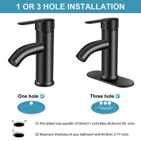 PONAFOU pop-up drain included enhances easy installation and cleanup.
