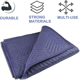 PONGHEI 2 blanket with cotton batting layer under non-woven fabric.