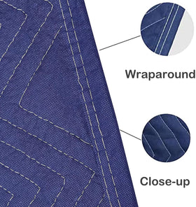 PONGHEI 2 moving blanket double-sided design for extra protection.