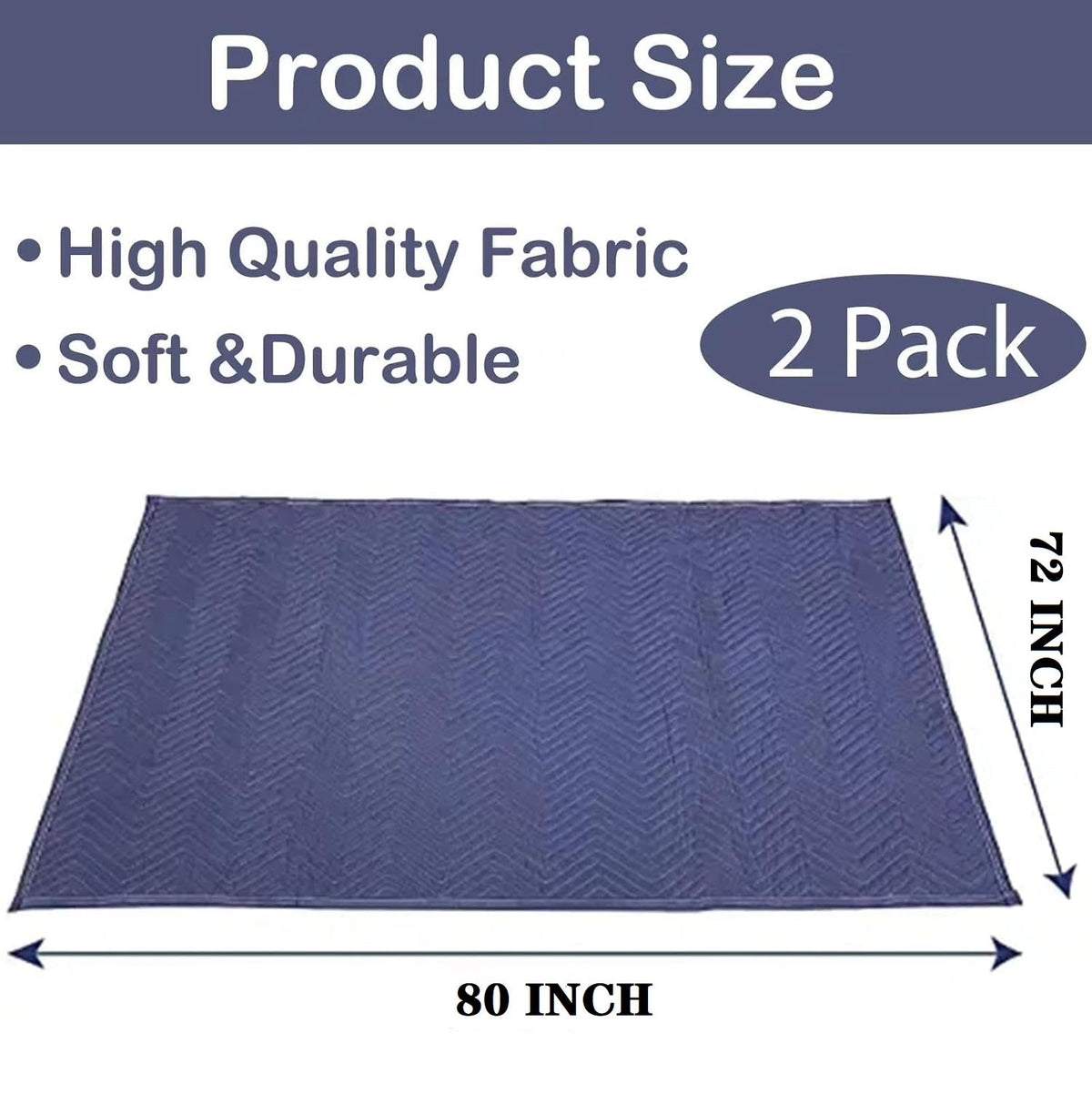 PONGHEI 2 blanket edge stitching close-up shows durable binding.