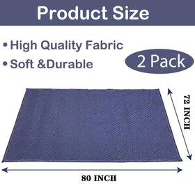 PONGHEI 2 blanket edge stitching close-up shows durable binding.