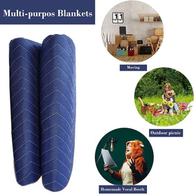 PONGHEI 2 blanket in use protecting furniture surfaces during moves.
