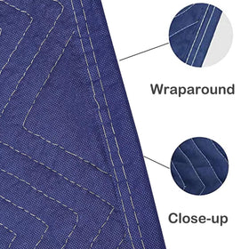 PONGHEI 40x72 blanket edge-binding guards edges from fraying during handling.