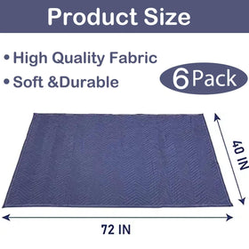 PONGHEI moving blanket in-use protects surfaces during a furniture move.