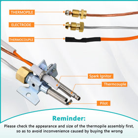 Pontuss SP20075 Fury-series compatibility supports multiple gas heaters.