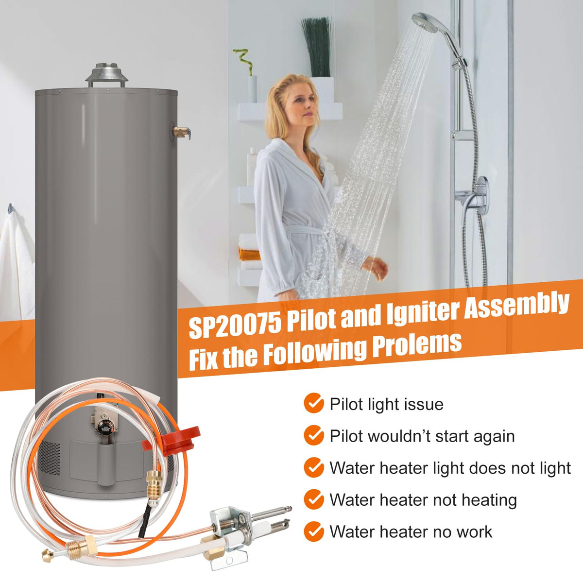 Pontuss SP20075 includes hardware for a complete, straightforward installation.