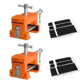 PONY 8510 cabinet claw in action speeds face-frame installations.