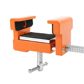 PONY 8510BP cabinet claw in use shows clamping while drilling and fastening.