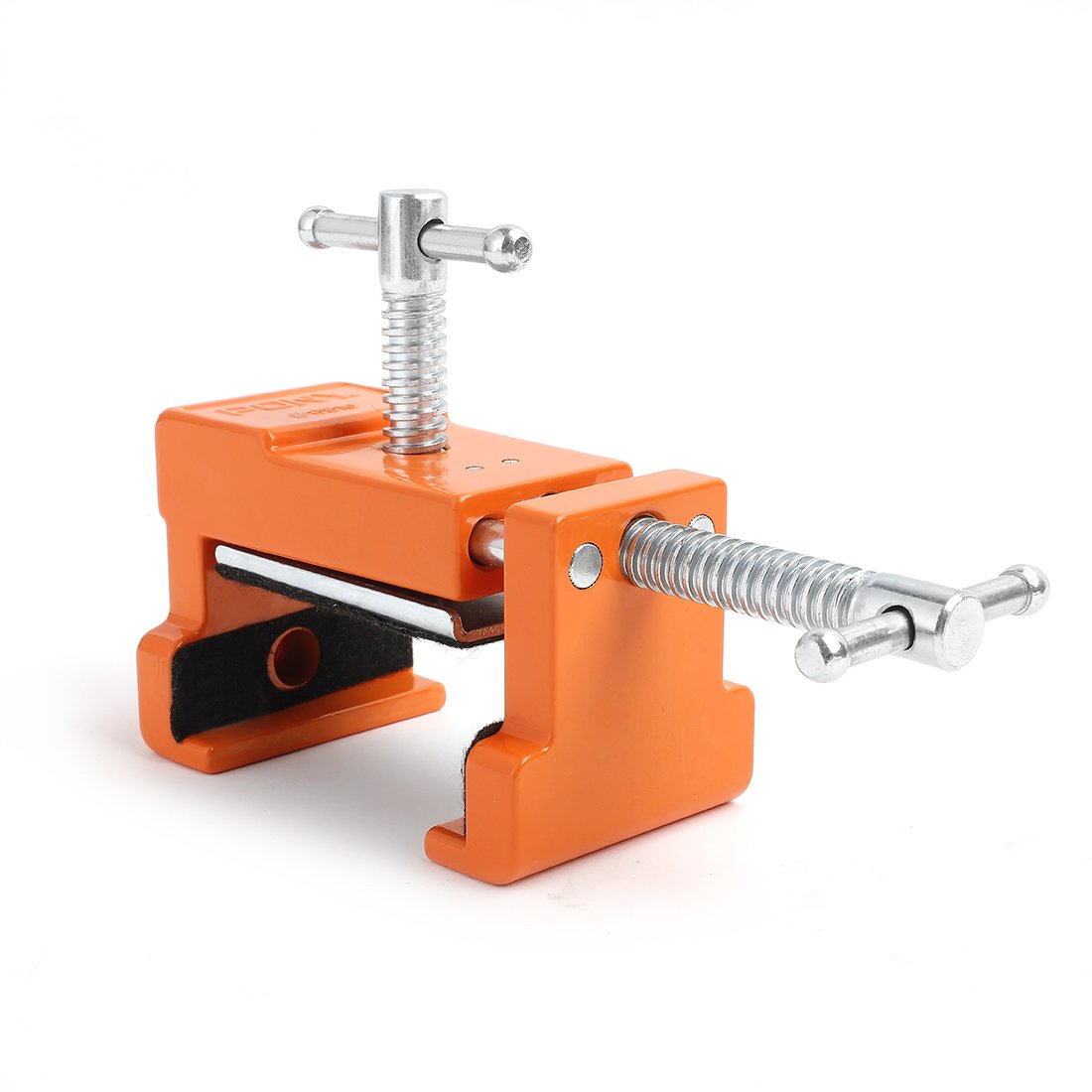 PONY 8510BP cabinet claw side view highlights durable aluminum jaws for precise alignment.