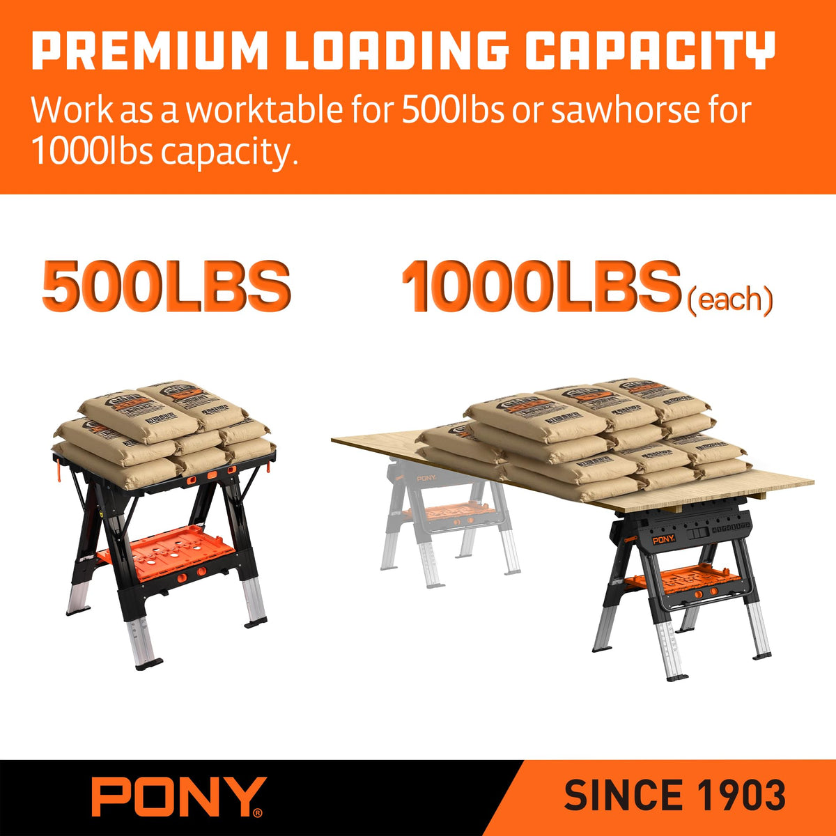 PONY bench dogs and accessories for stable workholding.