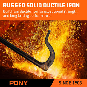 PONY ductile iron construction showcases rugged strength for heavy-duty woodworking tasks