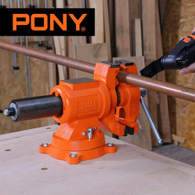 PONY heavy clamping force up to 5512 lbs for demanding jobs