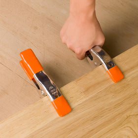 PONY 4-inch clamp with full-size jaw delivering tight, quick grips