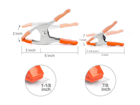 PONY 6-inch clamp in action securing boards during woodworking projects