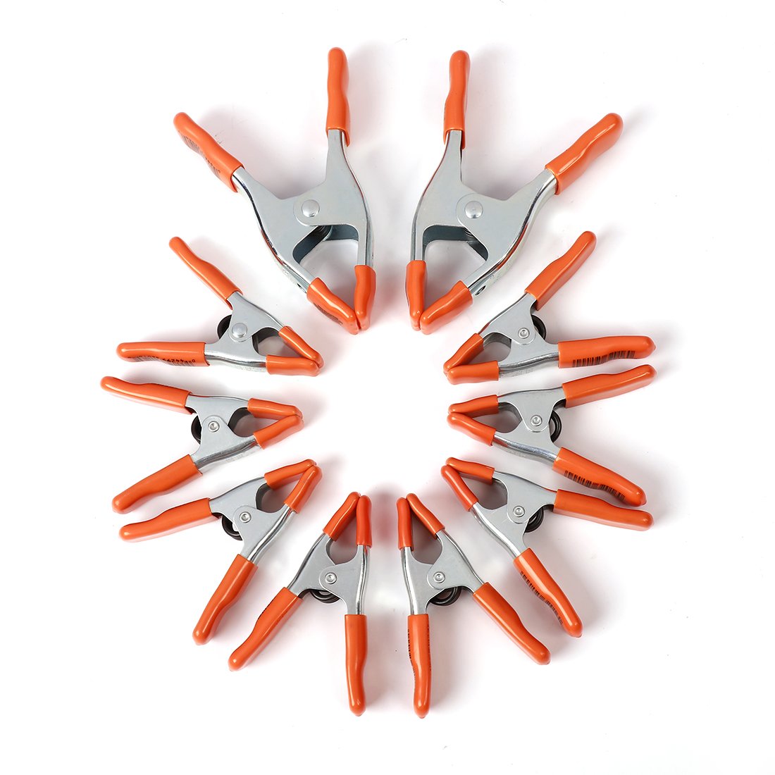PONY 6-inch heavy-duty clamp with nickel-plated jaws for durable grips