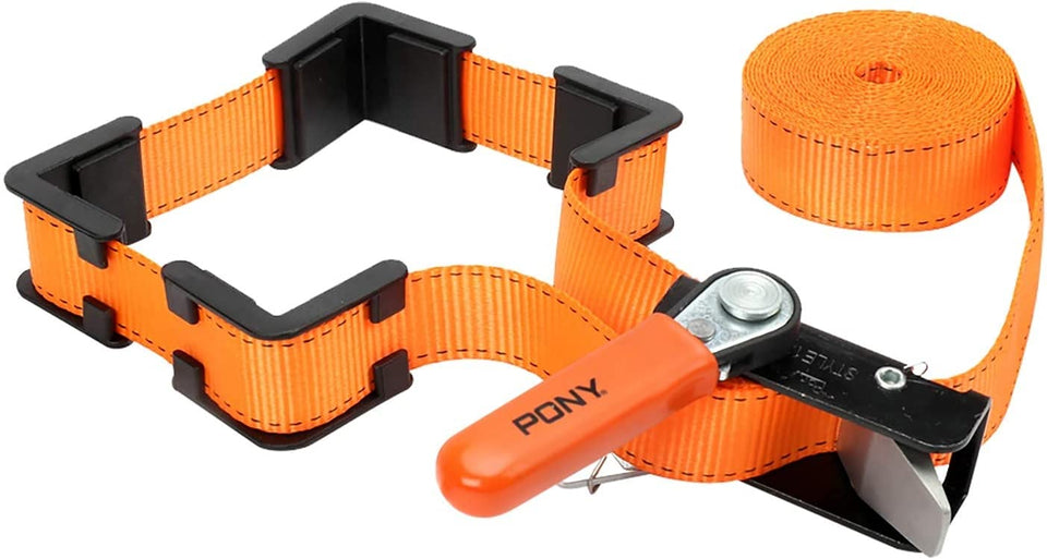 PONY Jorgensen 1215 closeup of strap and band demonstrates durable nylon for precise clamps