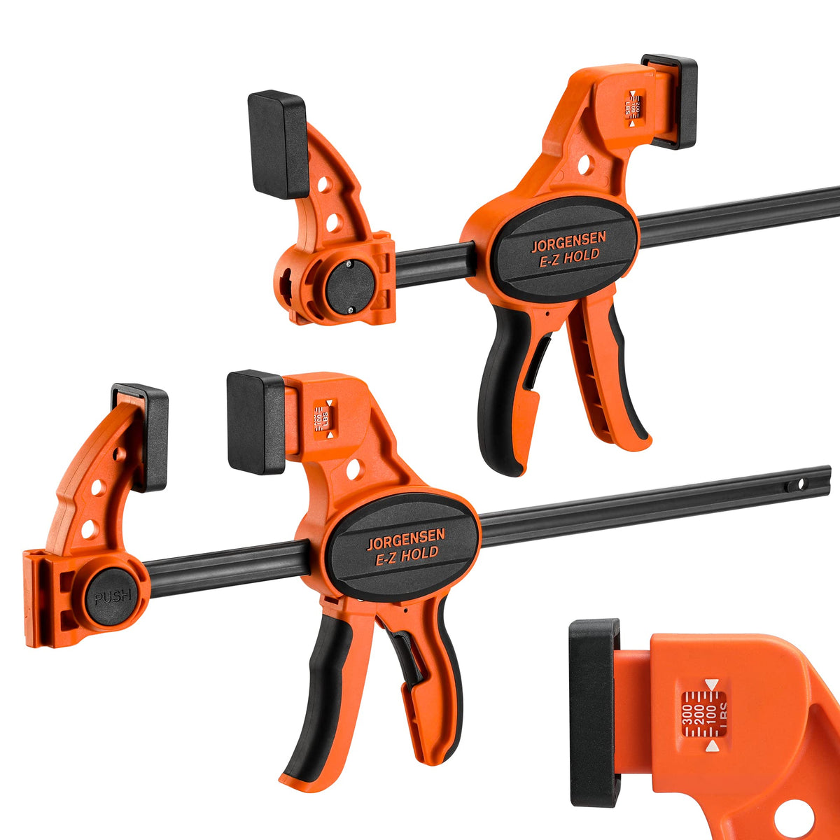 PONY Jorgensen 12in clamp grip for precise joinery.