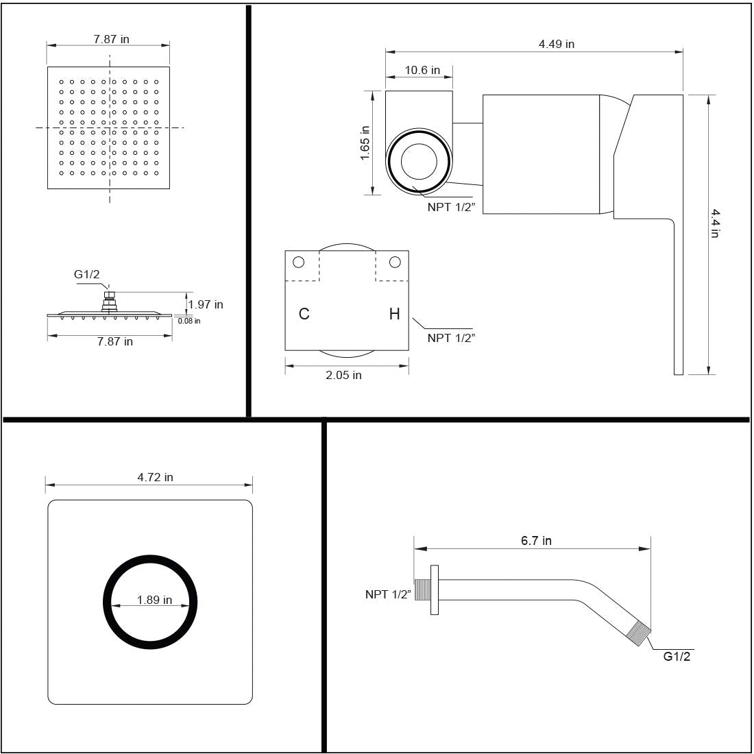 POP SANITARYWARE CEC and CUPC certified components ensure compliance and dependable performance
