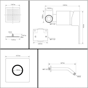 POP SANITARYWARE CEC and CUPC certified components ensure compliance and dependable performance