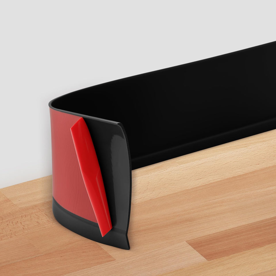 POPAKAN flexible baseboard molding 4in 15ft for seamless transitions.