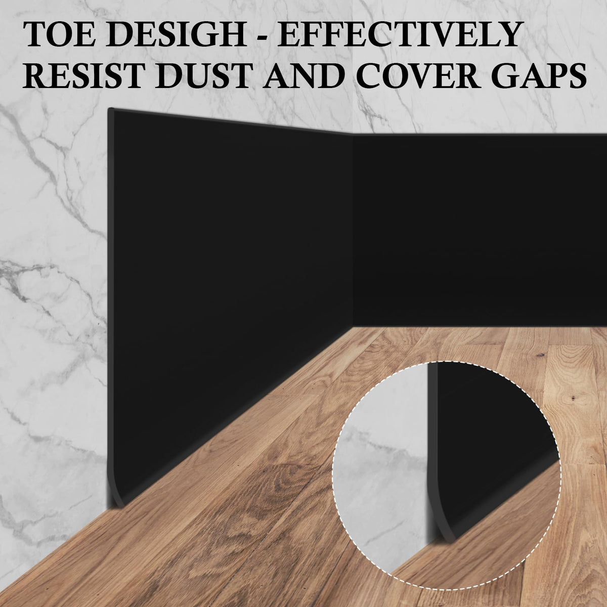 POPAKAN peel-and-stick backing enables quick installation.