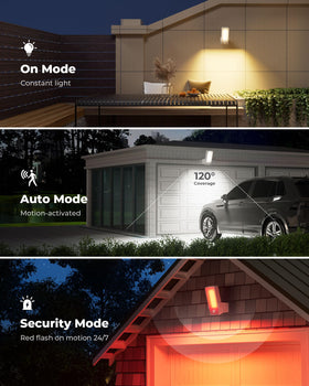 PopoIron motion sensor showcasing 3CCT options for ambiance and clarity