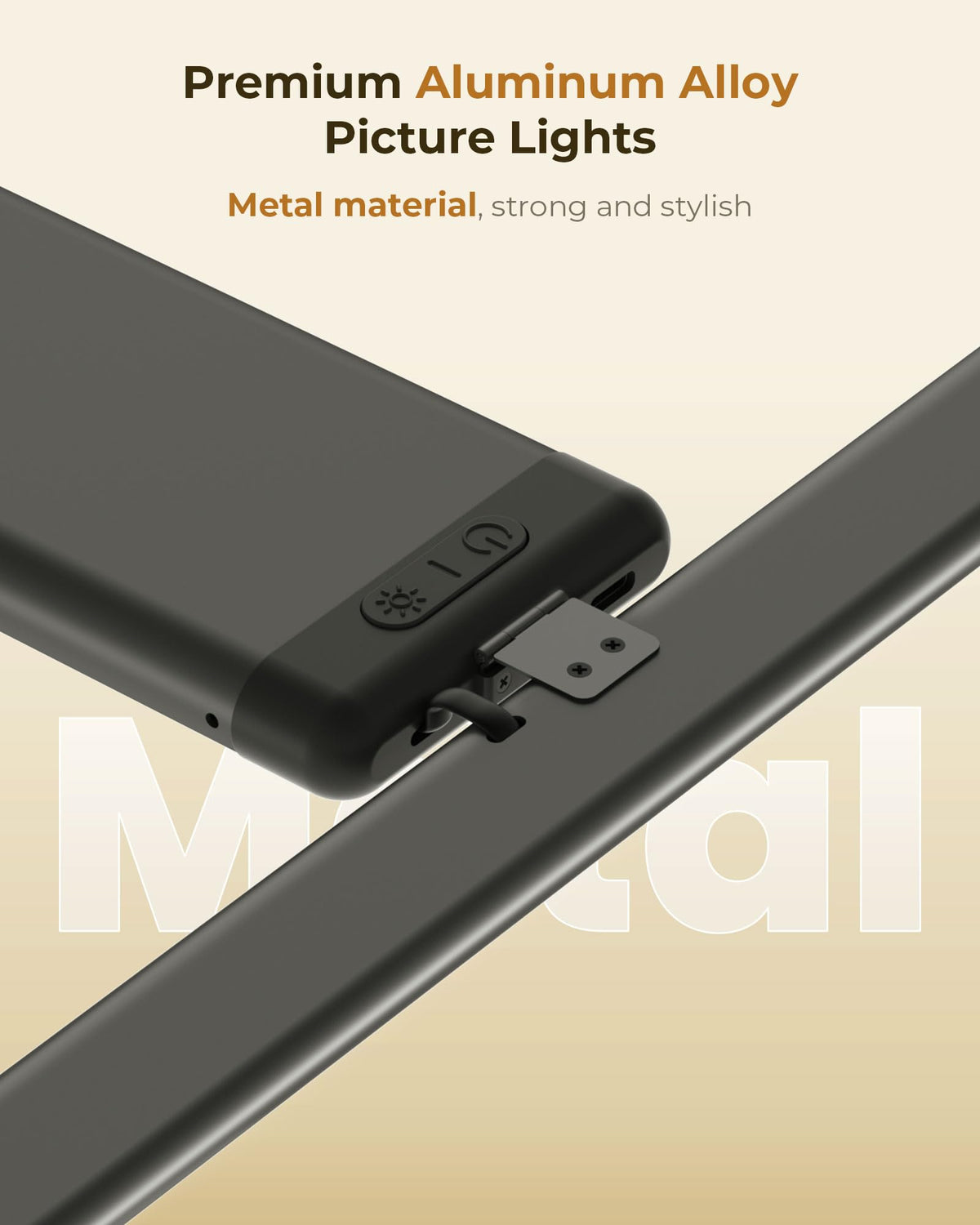 PopoIron wall light installation uses screws for secure mounting.