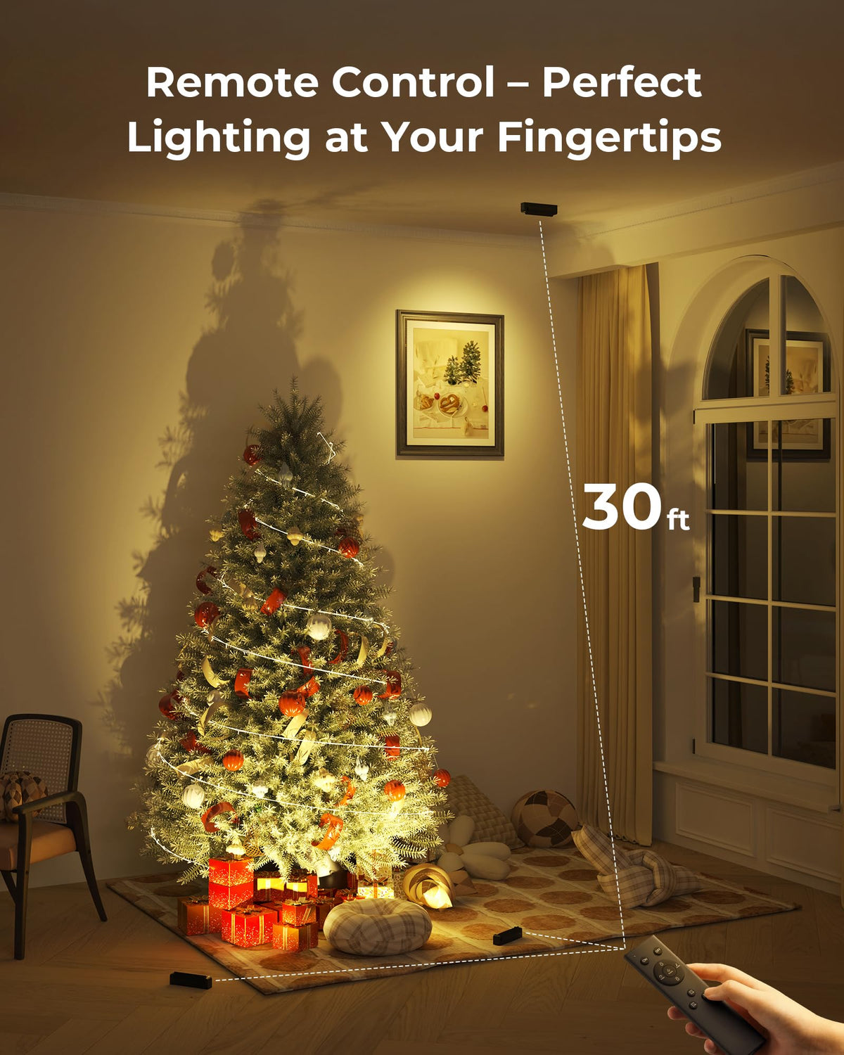 PopoIron easy-install spotlight with adhesive or screws