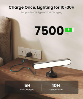 PopoIron LED wall lamp offers three color temperatures for customizable ambience.