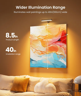 PopoIron wall light features 15 RGB colors for dynamic scenes.
