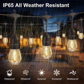 Porbench end-to-end connection capability enables scalable patio lighting.