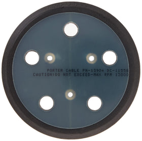 PORTER-CABLE 13904 five-hole dust pad enhances dust collection during sanding