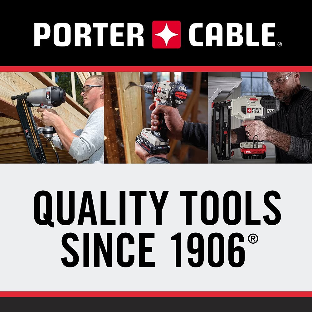 PORTER-CABLE 20V MAX LED Work Light ideal for vehicle maintenance tasks