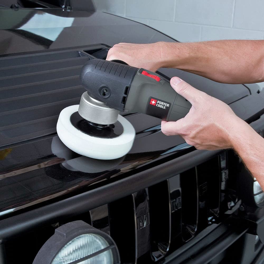 Powerful 4.5 amp motor enables steady polishing performance