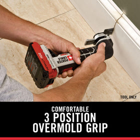 Porter-Cable battery and charger sold separately for cordless setup