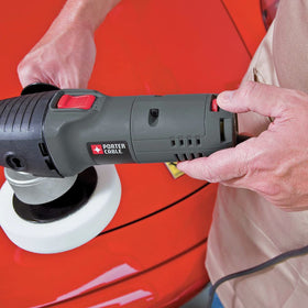 Two position side handle offers comfortable control from either side