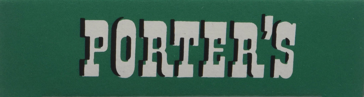 Porter's Liniment Salve ingredients chart illustrating time-tested formulation