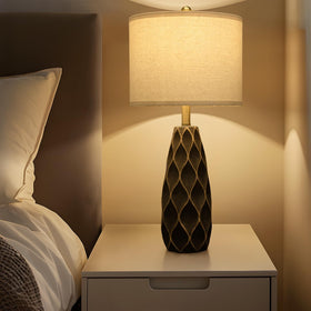 PORTRES ceramic base detail highlights handcrafted look and quality