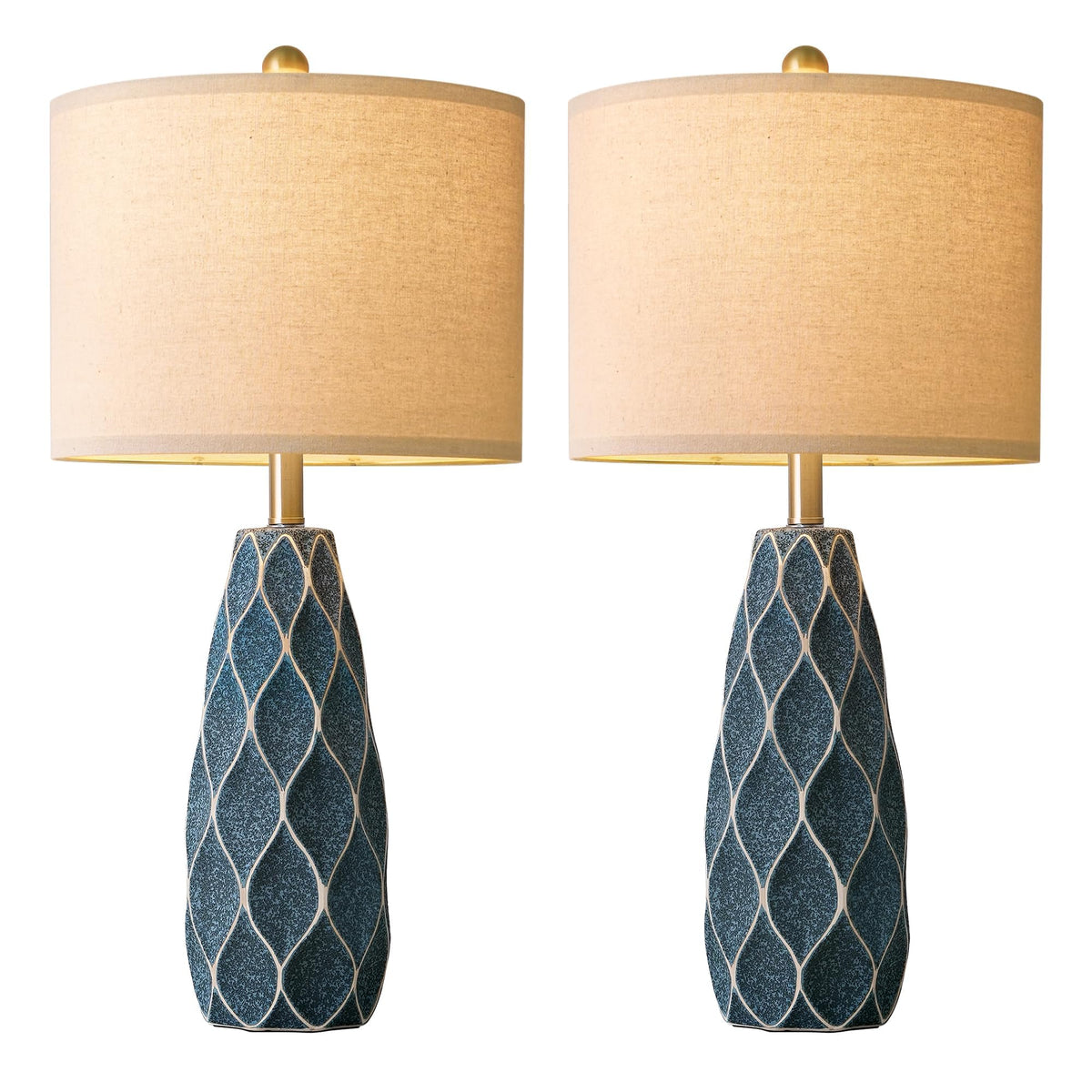 PORTRES packaging shows all parts and quick setup for lamps