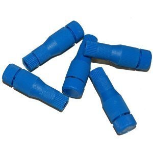 Posi-Tap connectors for 16-18 gauge wires with blue insulation for motorcycle wiring.