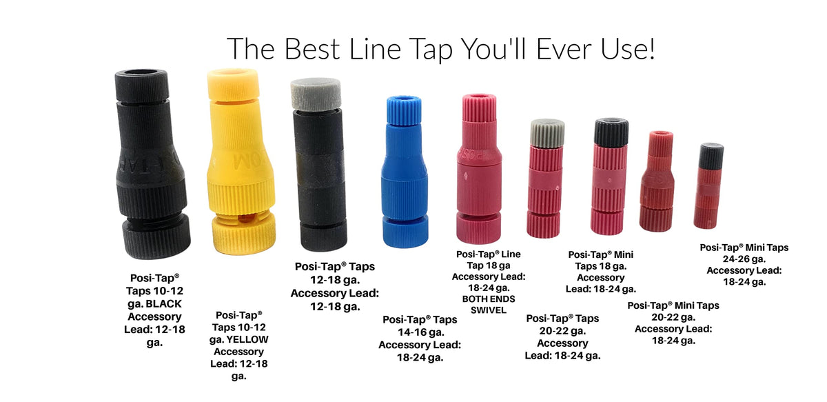 Posi-Tap hand installation delivers fast, tool-free tapping in seconds.