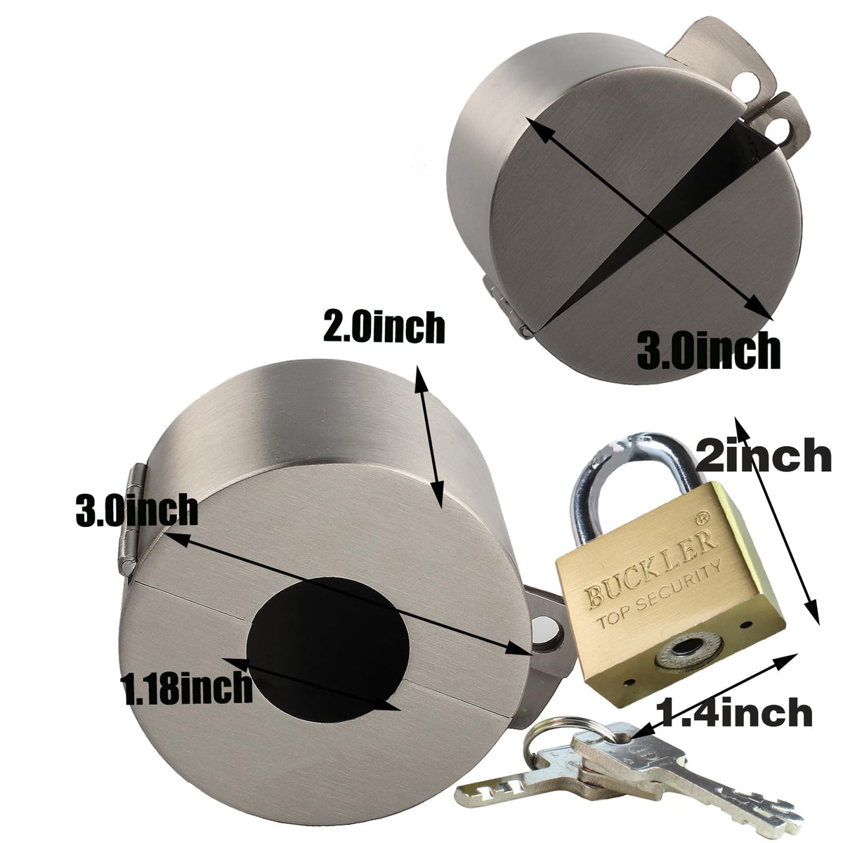 Easy installation with tool-free setup protects outdoor taps quickly.