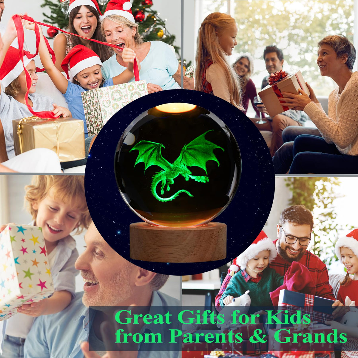 POSSHE Dragon Night Light suitable for bedrooms and living spaces